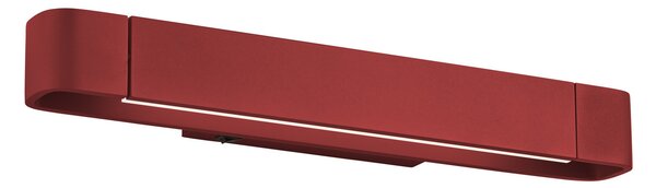 HELL Box aplică LED, rotativă, roșu indian, Roșu, Camera de zi / sufragerie, Metal, Modern