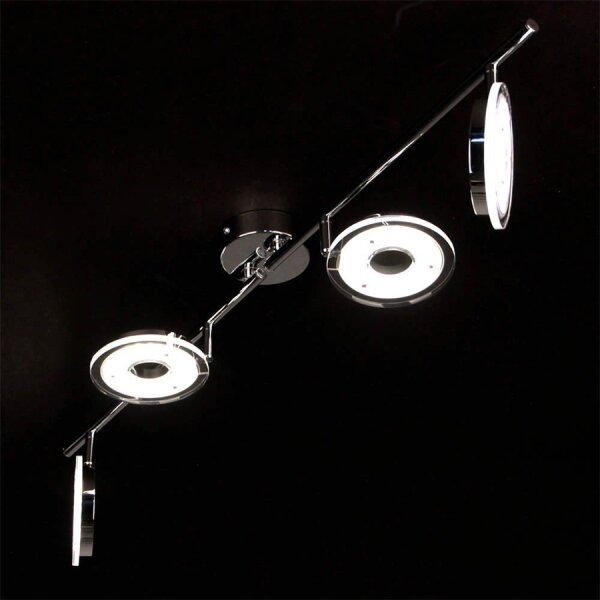 Eglo 78684 - Spot LED DORNES, 4 x 4,5 W, 230 V, crom lucios