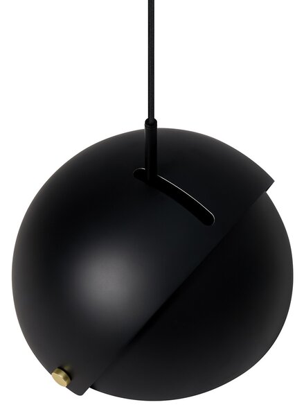 DFTP by Nordlux Lampă suspendată Align cu abajur mobil, negru, reglabil, Negru, Camera de zi / sufragerie, Metal, Scandinavă