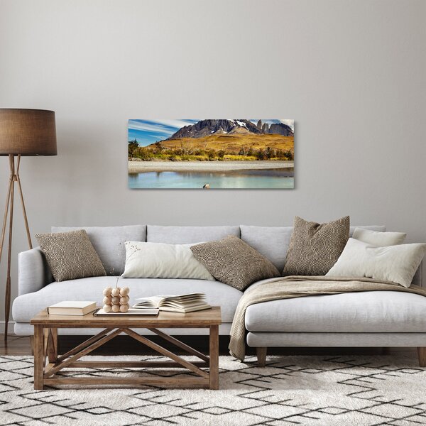 Tablou - Parcul Național Torres del Paine (120x50 cm)