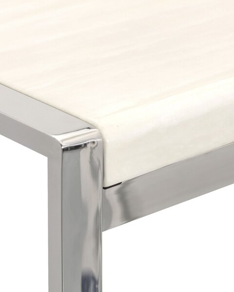 Consolă Chianti marble ivory white 120x40x80cm
