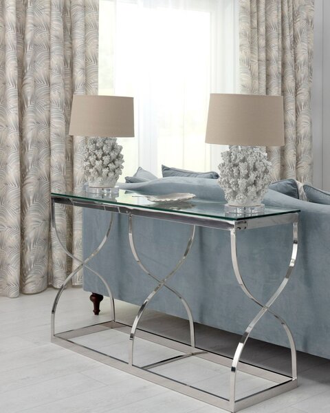 Consolă Dubai silver 140x40x80
