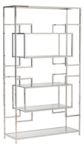 Etajeră Hypnose silver 115x40x202cm