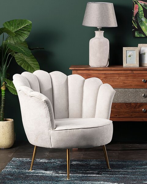 Fotoliu Sally Light Grey