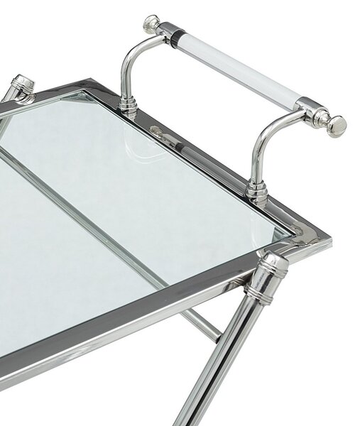Măsuță auxiliară Morris Silver 90x62x83 cm
