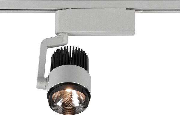 Trio Lighting Spot LED Radiator pentru DUOline, titan mat, CCT, reglabil, Gri, Camera de zi / sufragerie, Metal, Modern