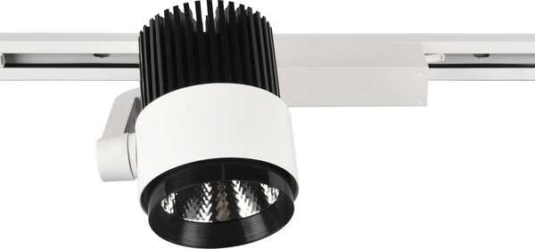Trio Lighting Spot LED Radiator pentru DUOline, alb mat, CCT, reglabil, Alb, Camera de zi / sufragerie, Metal, Modern
