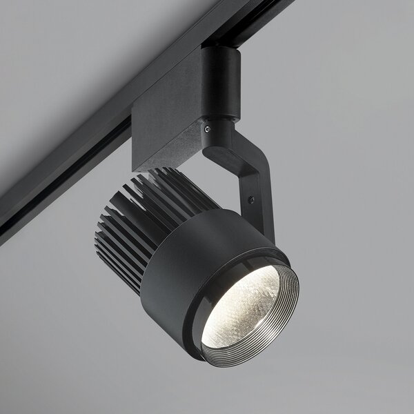 Trio Lighting Spot LED Radiator pentru DUOline, negru mat, CCT, reglabil, Negru, Camera de zi / sufragerie, Metal, Modern