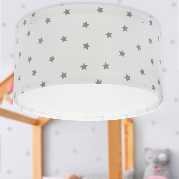 Dalber Plafonieră pentru copii STAR LIGHT, albă, reglabil, Camera copiilor, Plastic
