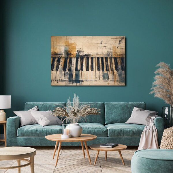 Tablou clape de pian abstracte