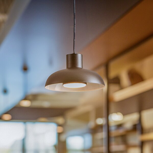 Eko-Light Lampă suspendată Linea, negru, 1 bec, reglabil, Negru, Camera de zi / sufragerie, Metal