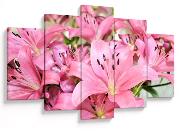 Tablou - Liliac roz (150x105 cm)