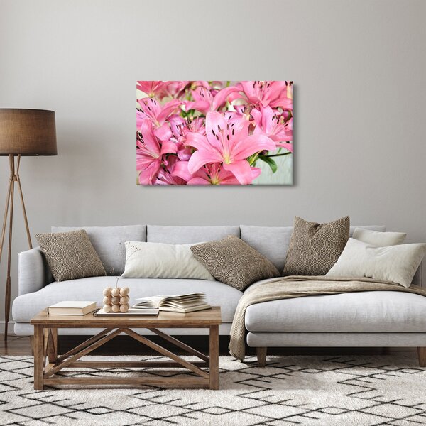 Tablou - Liliac roz (90x60 cm)