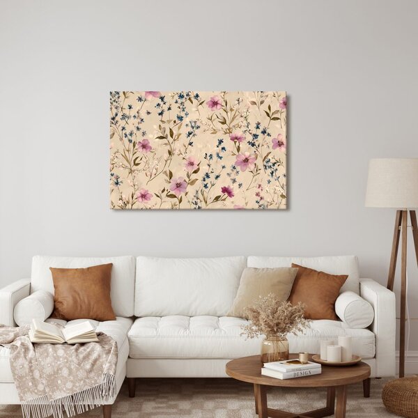 Tablou acuarele florale delicate