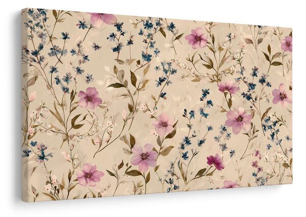 Tablou acuarele florale delicate