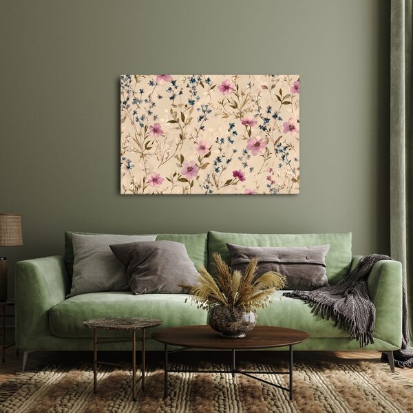 Tablou acuarele florale delicate