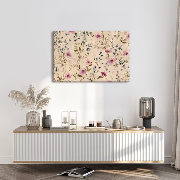 Tablou acuarele florale delicate