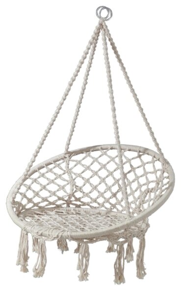 Hamac cocon - scaun suspendabil, Crem