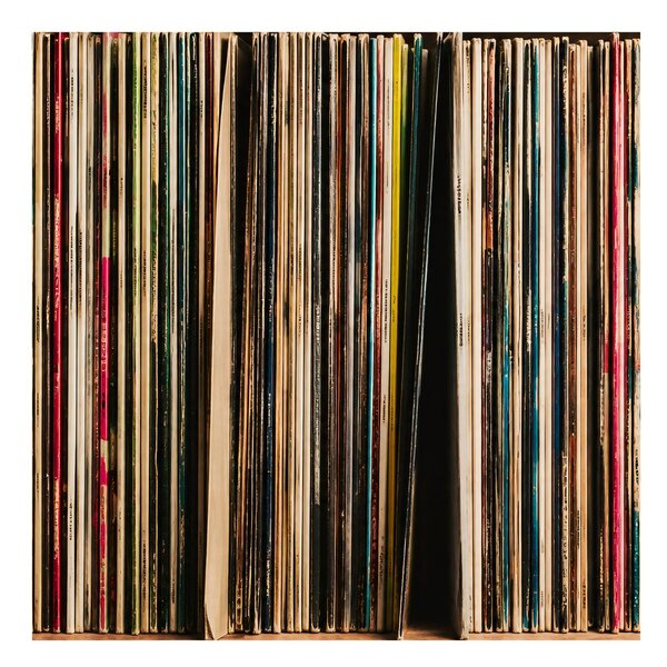 Tablou cotoare colorate de albume