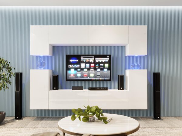 Mobilier living Berny 69 (alb + Alb lucios). 1087200