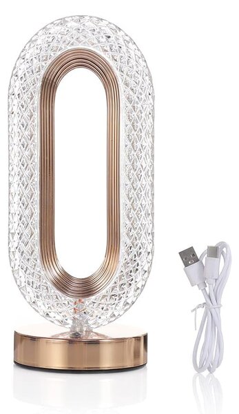 Lampa Diamond, Touch, USB, 3 moduri