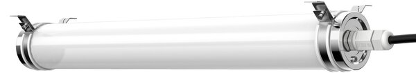 The Light Group SLC Lava plafonieră LED din PMMA IP69, Alb, Plastic