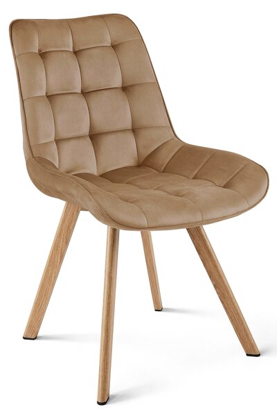 Scaun de masa SORIA VELVET, maro
