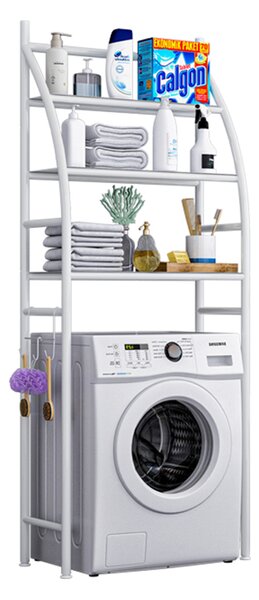 Etajera baie, organizator toaleta sau masina de spalat, 155 cm