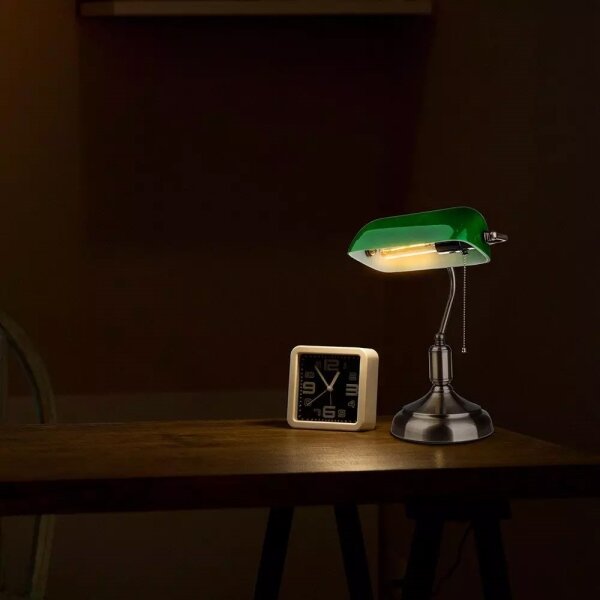 Lampă de masă BANKER 1xE27/60W/230V