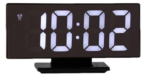 Ceas digital LED cu cifre mari, USB, temperatura