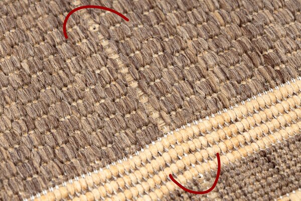 Covor sisal Floorlux 20014 coffe si mais - SECUNDAR-COTATI PRODUSUL