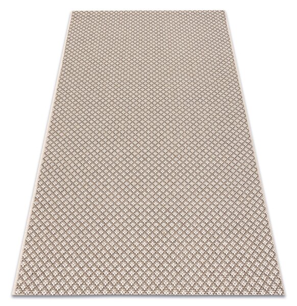 Covor sisal Floorlux 50002 Romburi şampanie si taupe