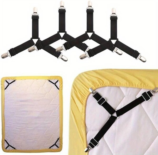 Set 8 cleme de prindere cearceaf