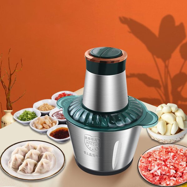 Tocator electric inox 250 W, 2 Litri, legume si fructe