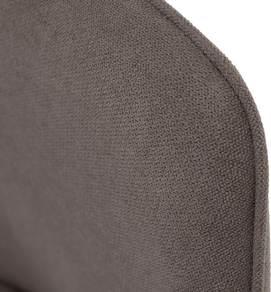 KONDELA Fotoliu de design,gri-maroniu Taupe/negru, ILKOM