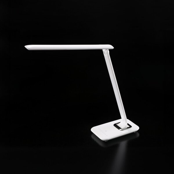 Aluminor Bob LED-Lampa de birou CCT dimabil alb, reglabil, Alb, Studiu / Birou, Metal, Modern