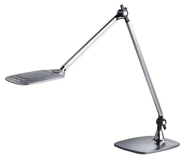 Aluminor Duke LED-Lampa de birou CCT dimabil gri, reglabil, Gri, Studiu / Birou, Metal, Modern