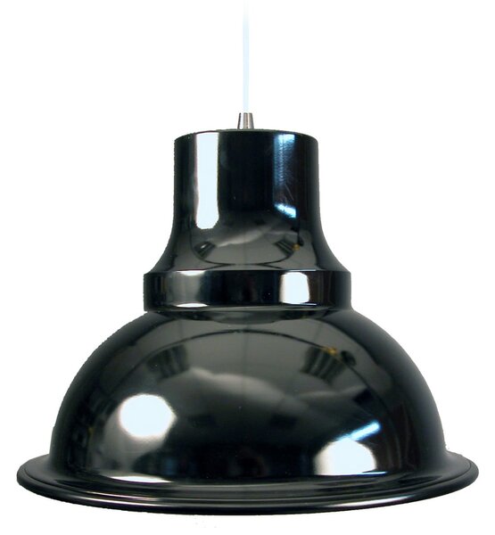 Aluminor Loft lampă suspendată, Ø 39 cm, negru, reglabil, Negru, Camera de zi / sufragerie, Metal, Vintage