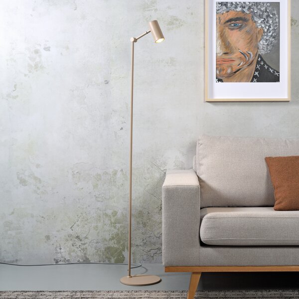 IT´S ABOUT ROMI IT'S Lampadar Montreux, culoare nisip, Bej, Camera de zi / sufragerie, Metal, Modern, Proiector suspendat