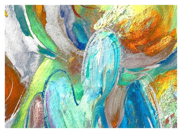Tablou - Abstract colorat (70x50 cm)
