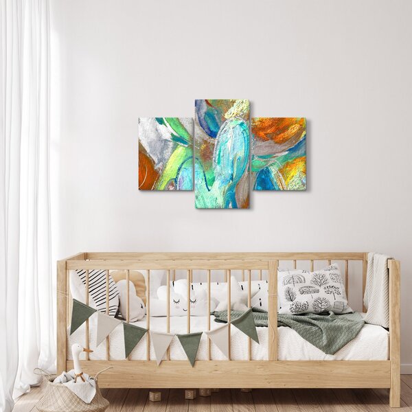 Tablou - Abstract colorat (90x60 cm)
