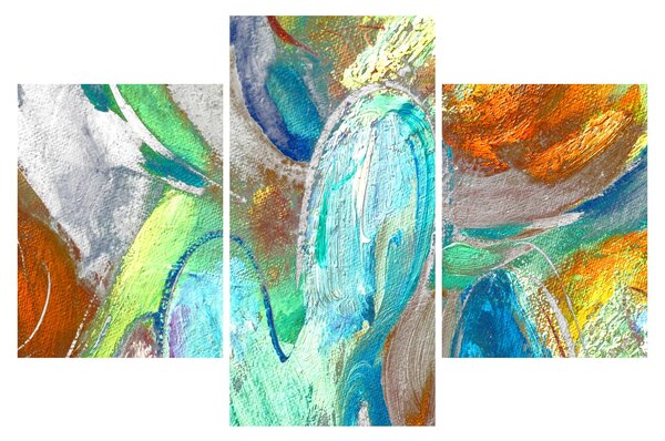 Tablou - Abstract colorat (90x60 cm)
