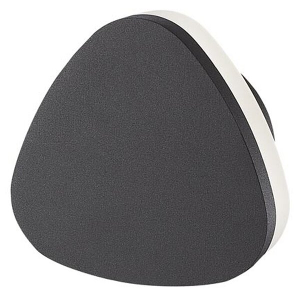 Zambelis Aplică LED exterior E195, grafit, Negru, Metal, Modern
