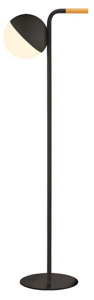 Zambelis Lampadar LED reîncărcabil E232, dimabil, USB, reglabil, Negru, Metal, Modern