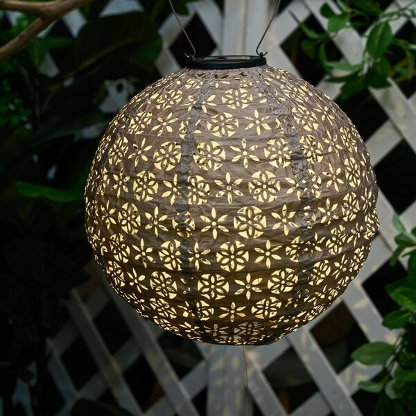 Pauleen Sunshine Dreamer lampă LED sol deco taupe, Maro / Rugină, Plastic, Viața tânără, Felinar