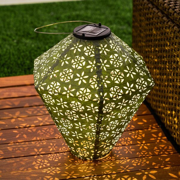 Pauleen Sunshine Flower lampă LED solară deco verd, Verde, Plastic, Viața tânără