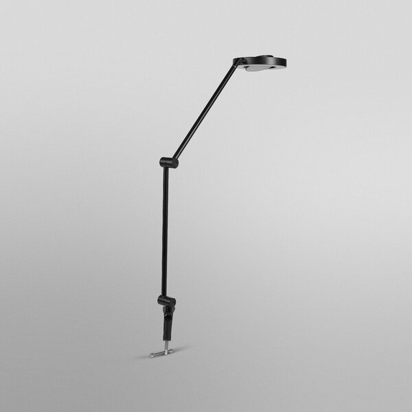 LEDVANCE SMART+ SUN@Home Panan Desk Disc, clemă, negru, reglabil, Negru, Studiu / Birou, Metal, Modern