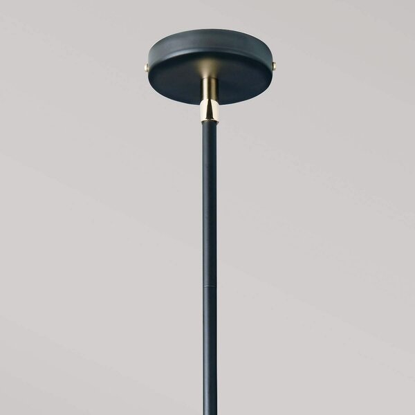 Markslöjd Lampa de masă Costero, gri fumuriu/negru, 43 cm, Negru, Camera de zi / sufragerie, Sticlă