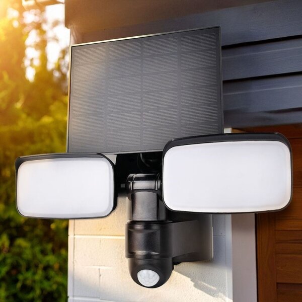 Solight WO7203 - Proiector solar LED cu senzor LED/9W/3,7V 3600 mAh IP54