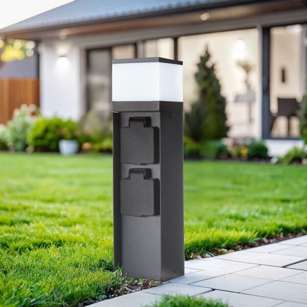 Solight PG13B - Lampă de exterior cu 2 socluri 1xG9/11W/230V IP44